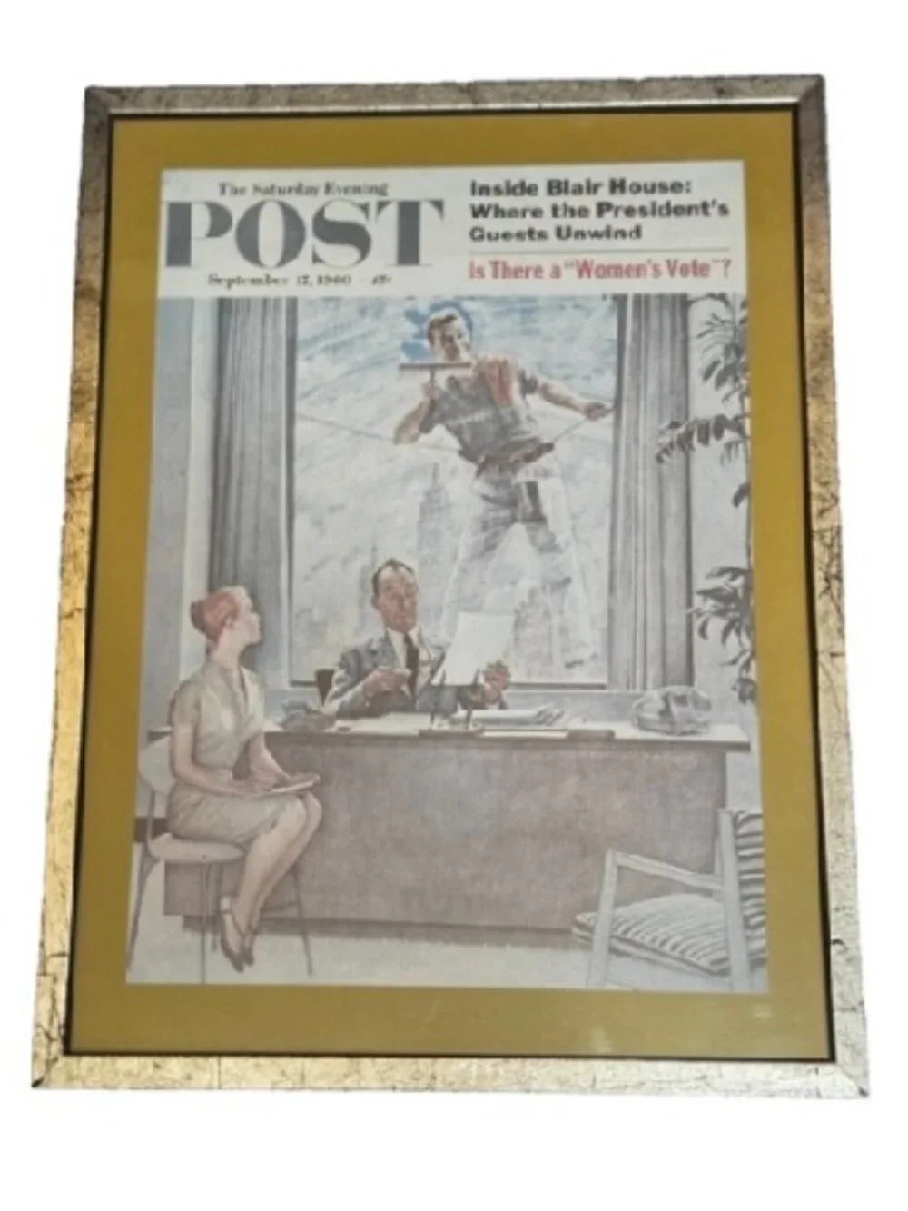 The Saturday Evening Post 1960 x Norman Rockwell